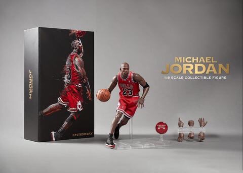 Michael Jordan NBA star 3D model collectible