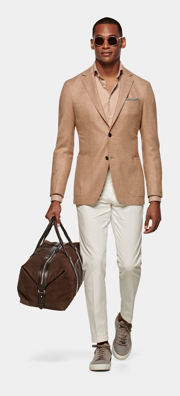 image 4 Suit supply light brown havana jacket